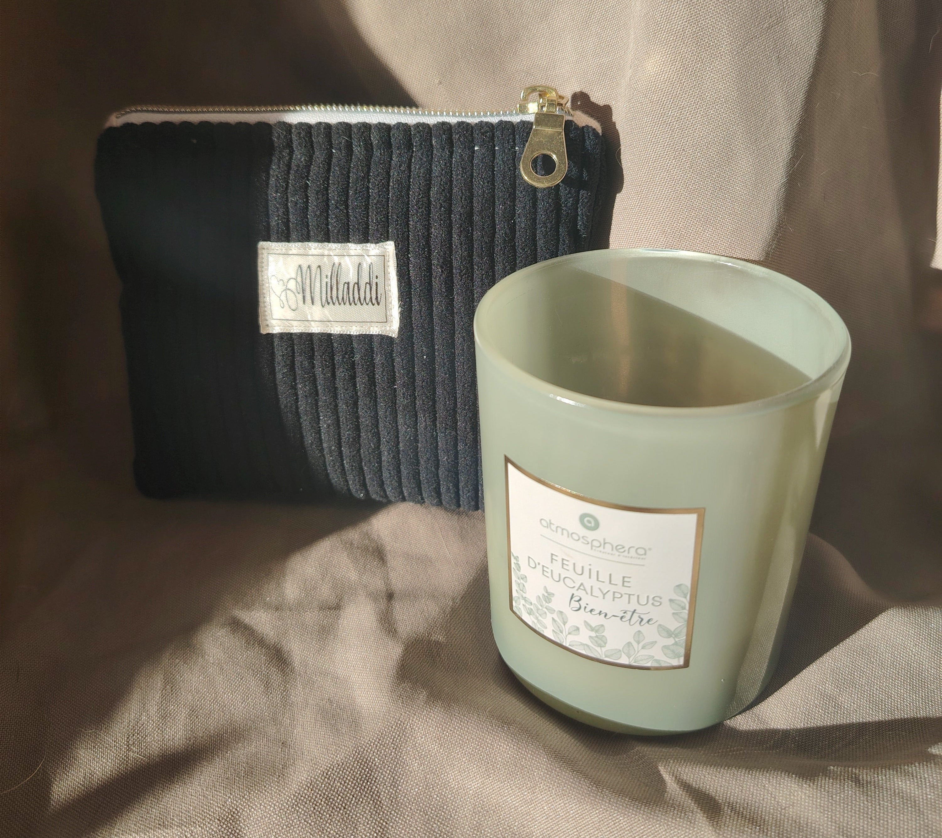 Porte monnaie BLACK FLOWER