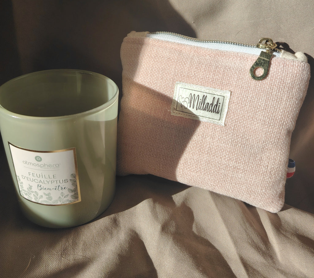 Porte monnaie ROSE VIEILLI