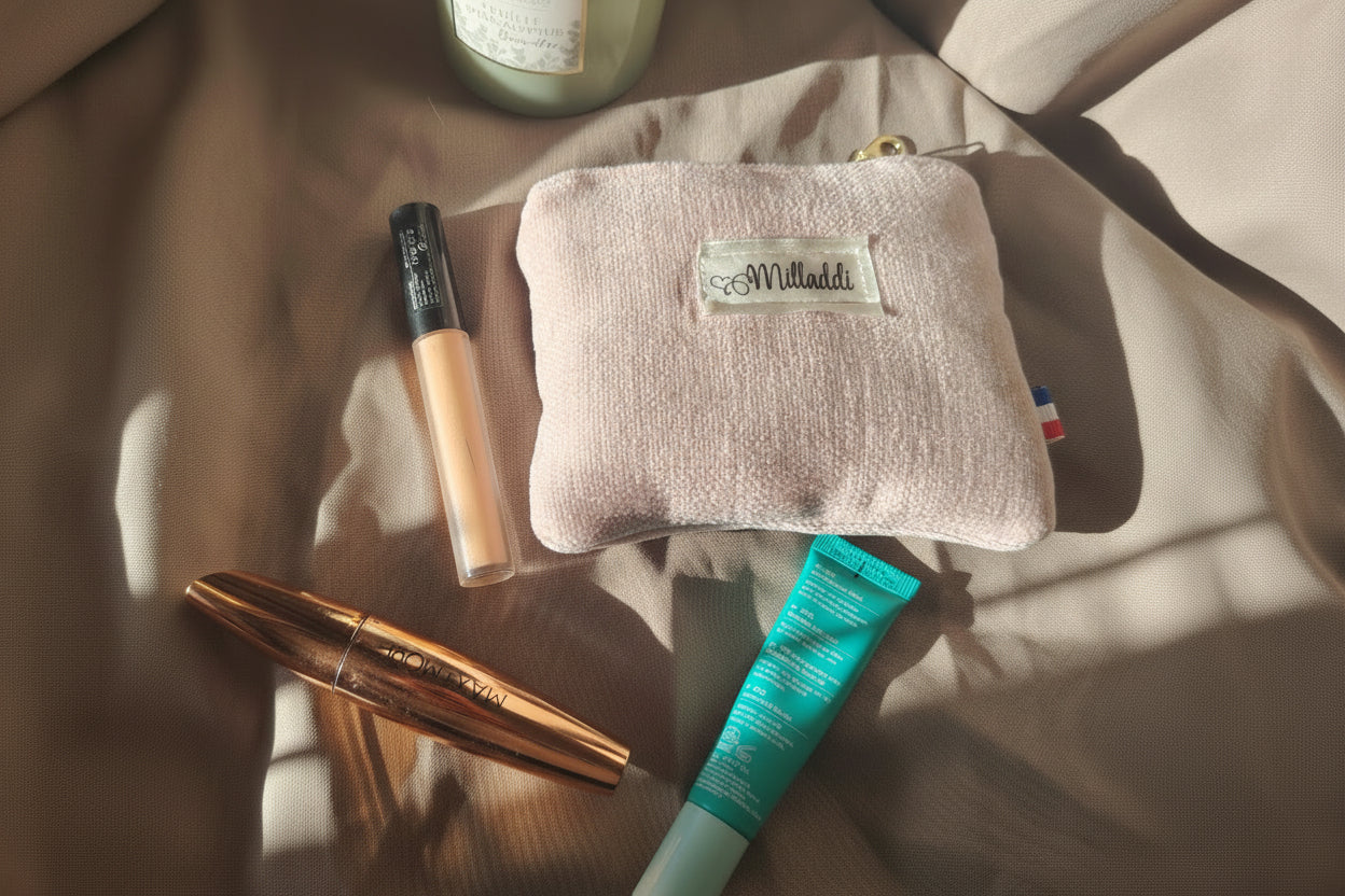 Porte monnaie ROSE VIEILLI