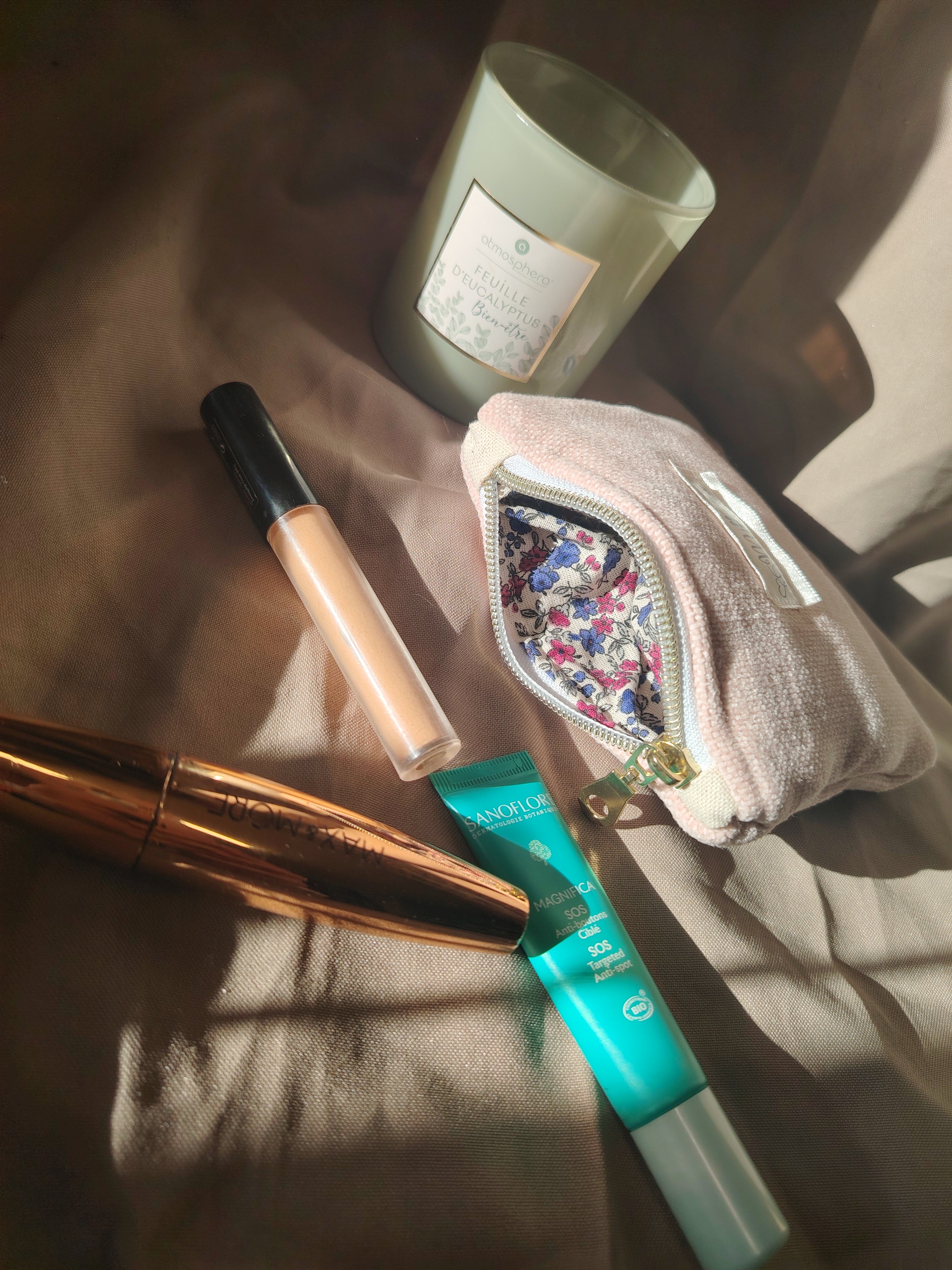 Porte monnaie Rose VIEILLI FLORAL