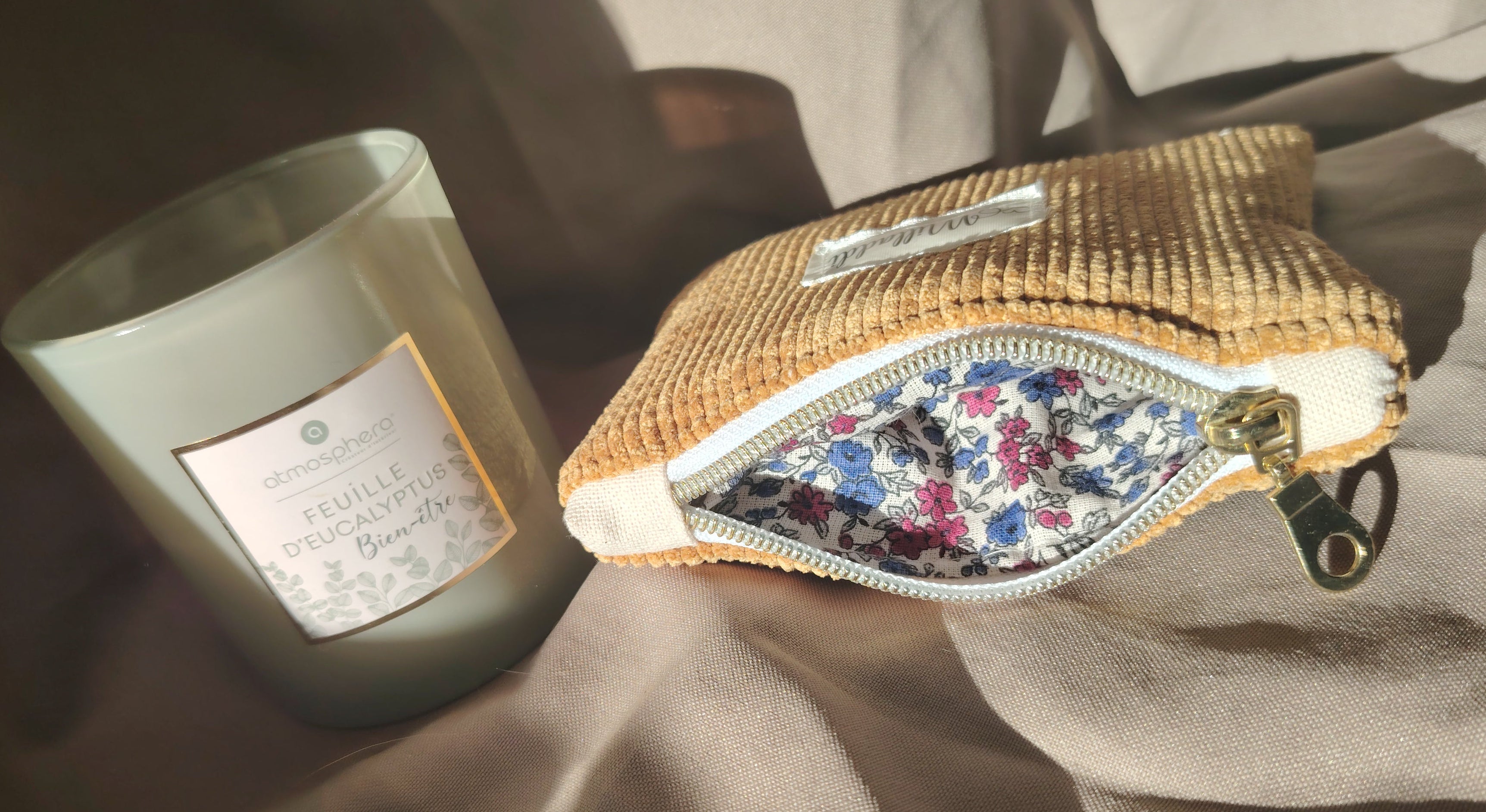 Porte monnaie CURRY FLEURI