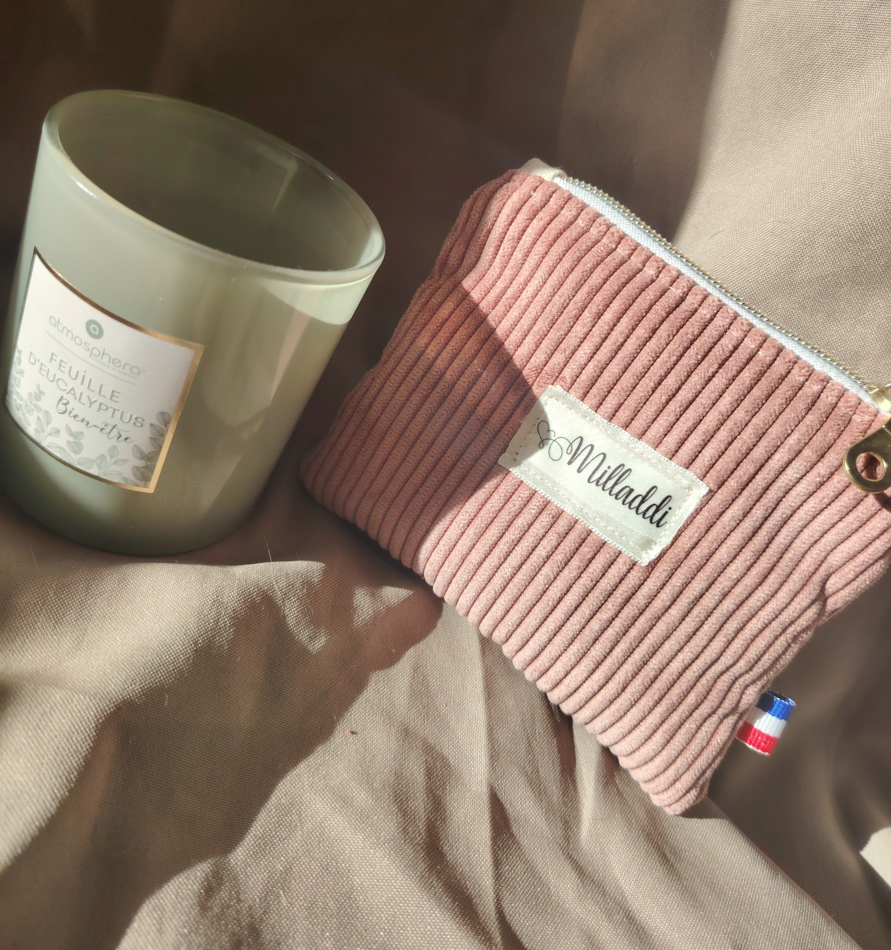 Porte Monnaie Vieux rose