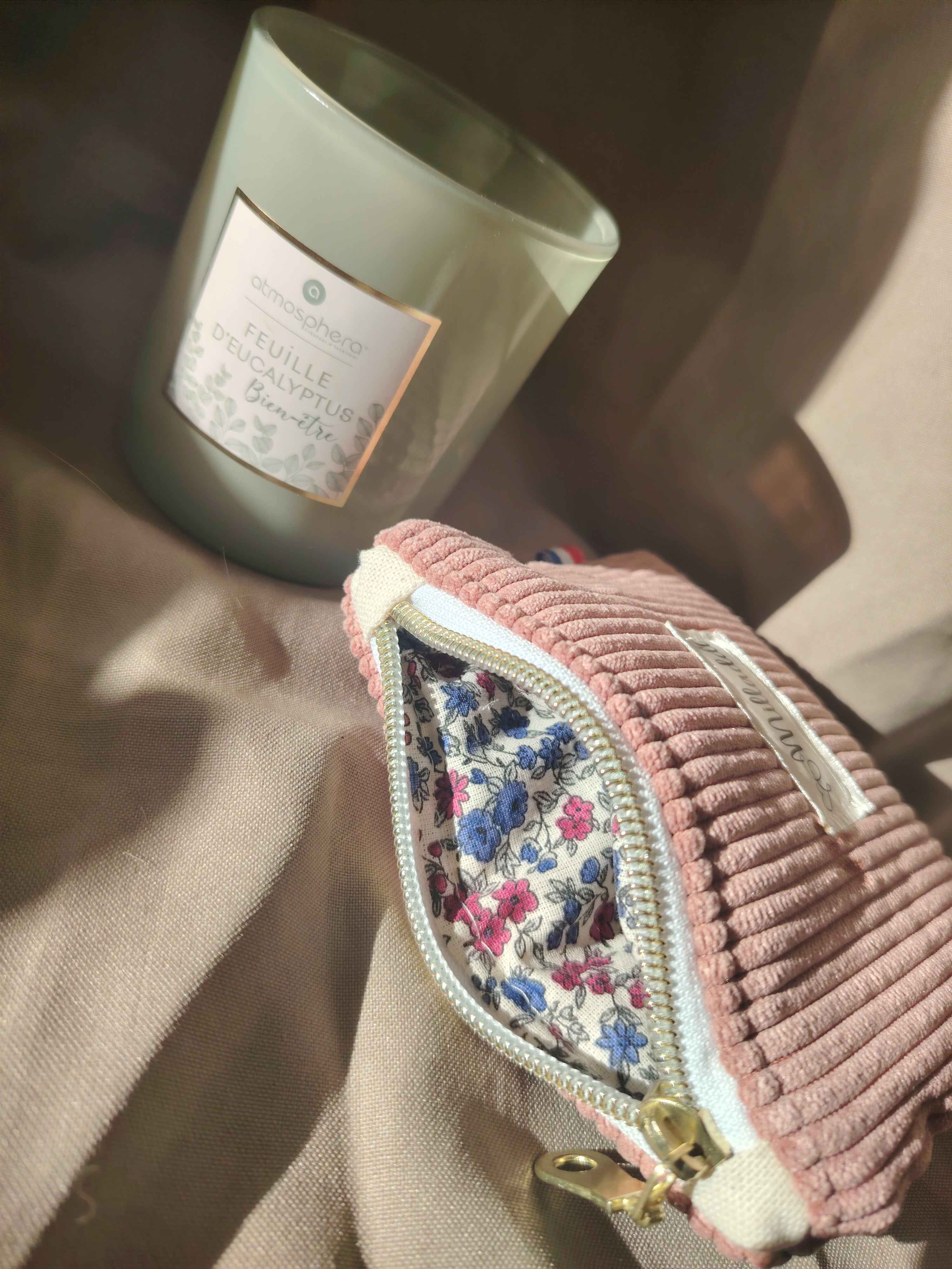 Porte Monnaie Vieux rose