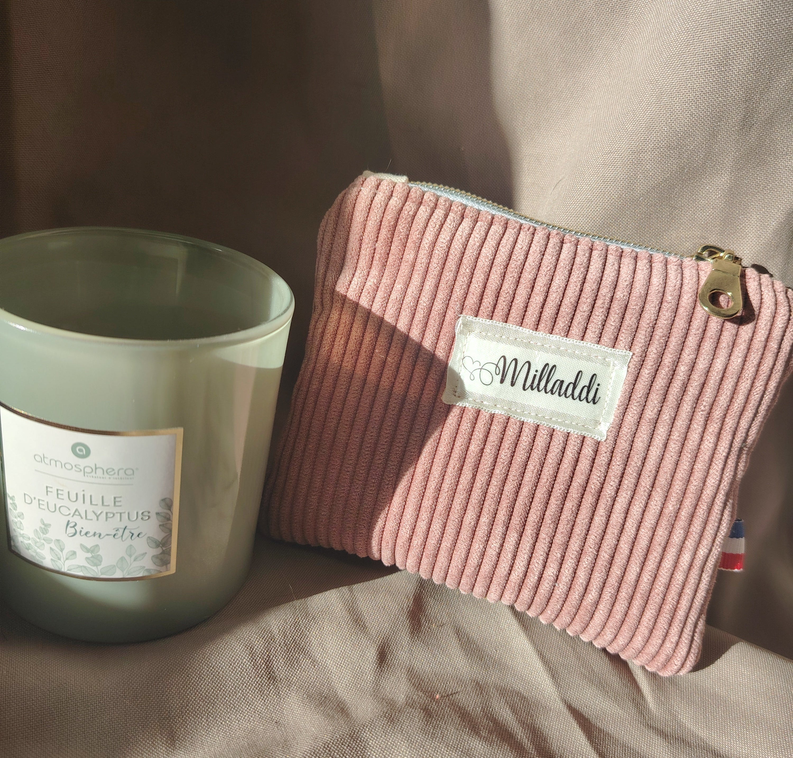 Porte Monnaie ROSE FLEURI