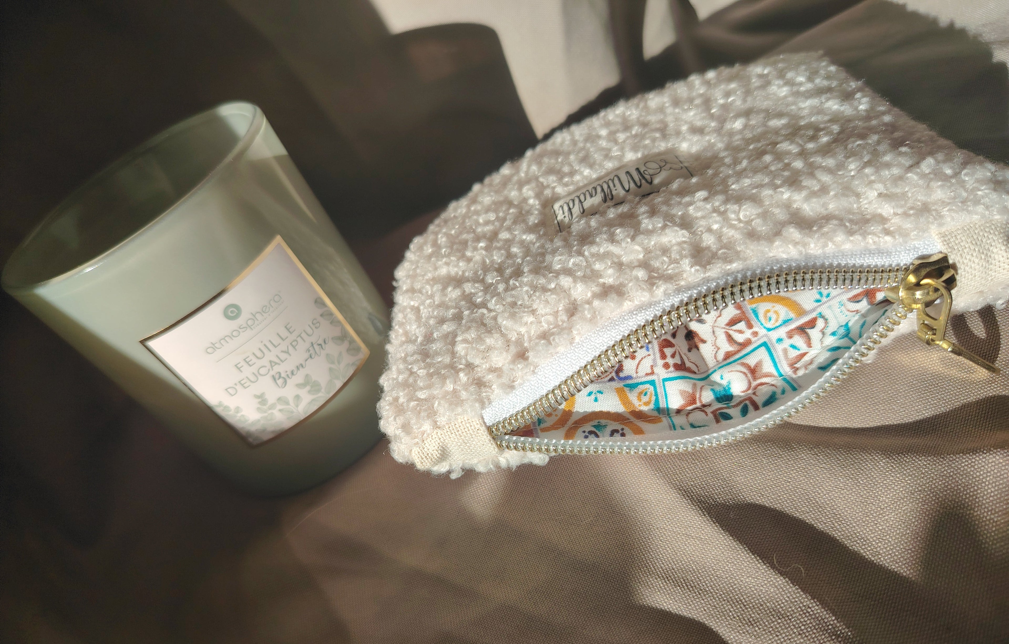 Porte monnaie Bouclette CARREAUX