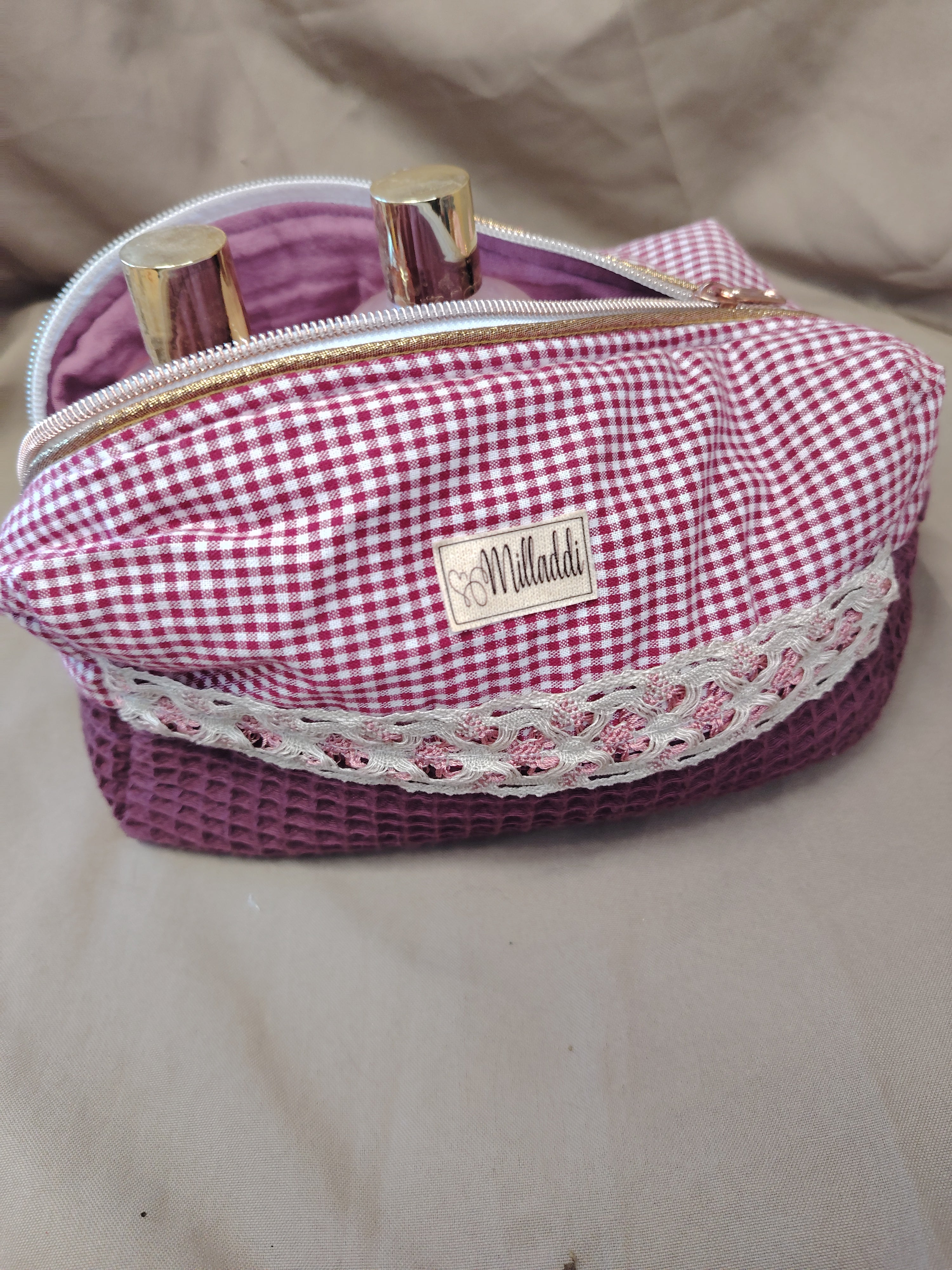 Trousse de toilette vichy