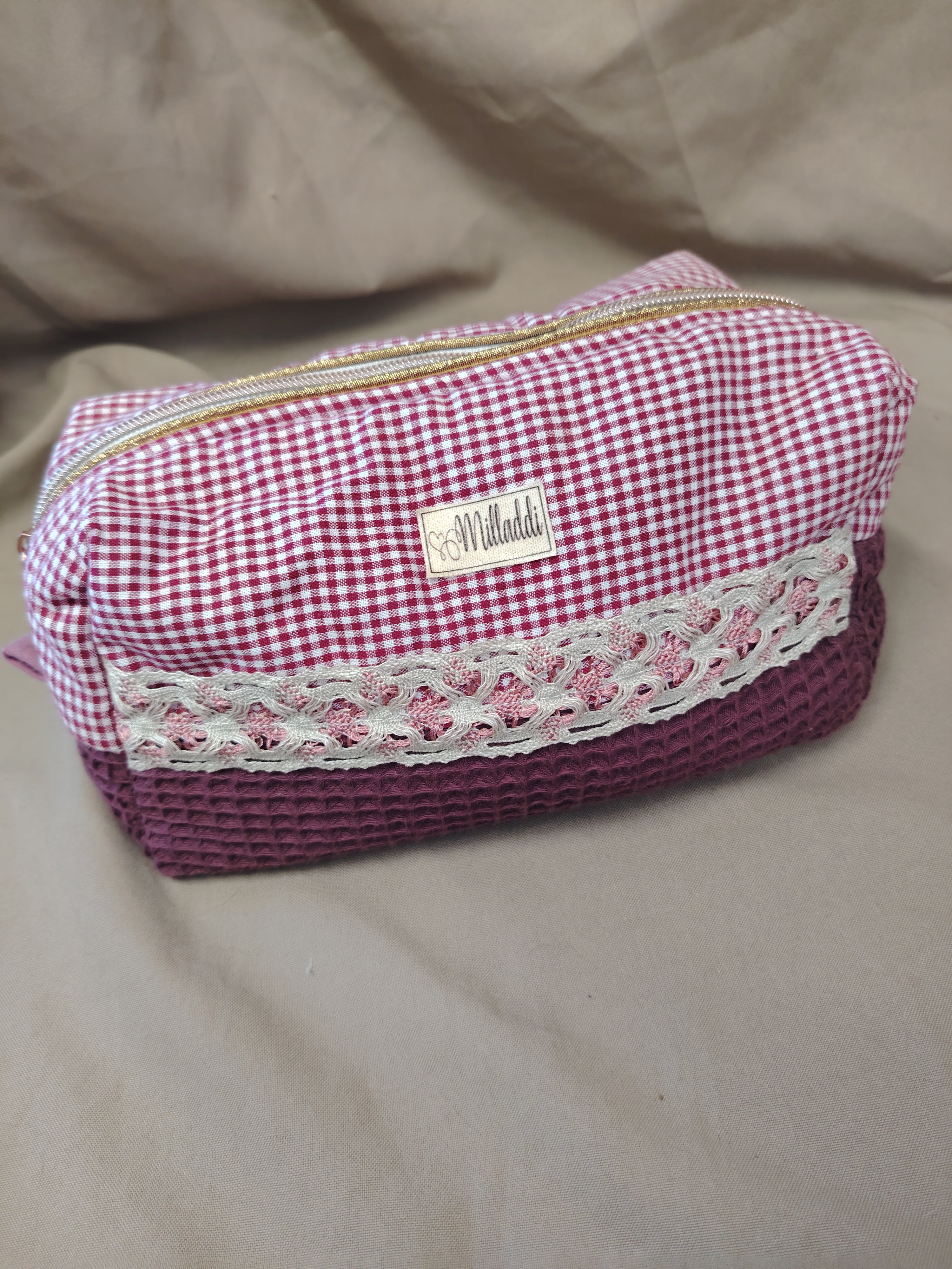 Trousse de toilette vichy