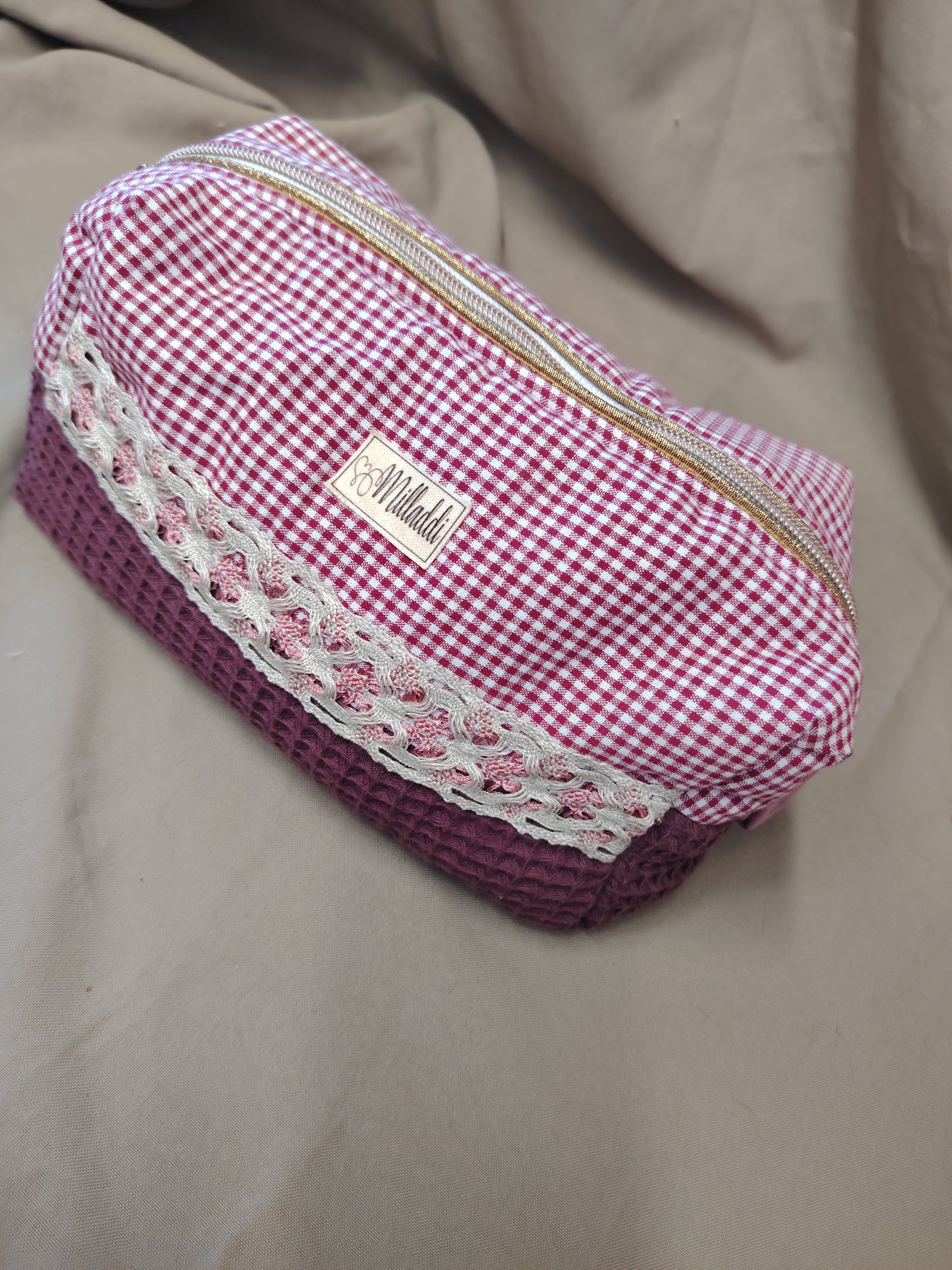 Trousse de toilette vichy