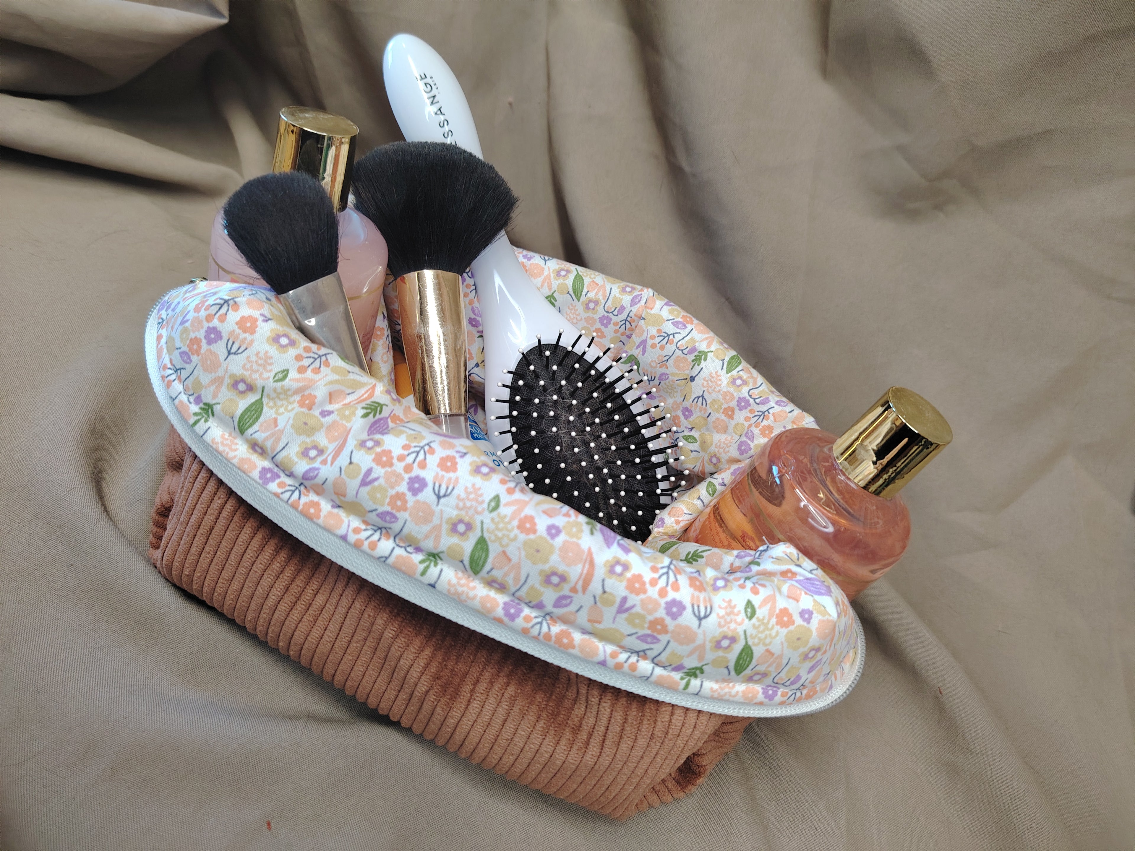 Trousse de Toilette Marron