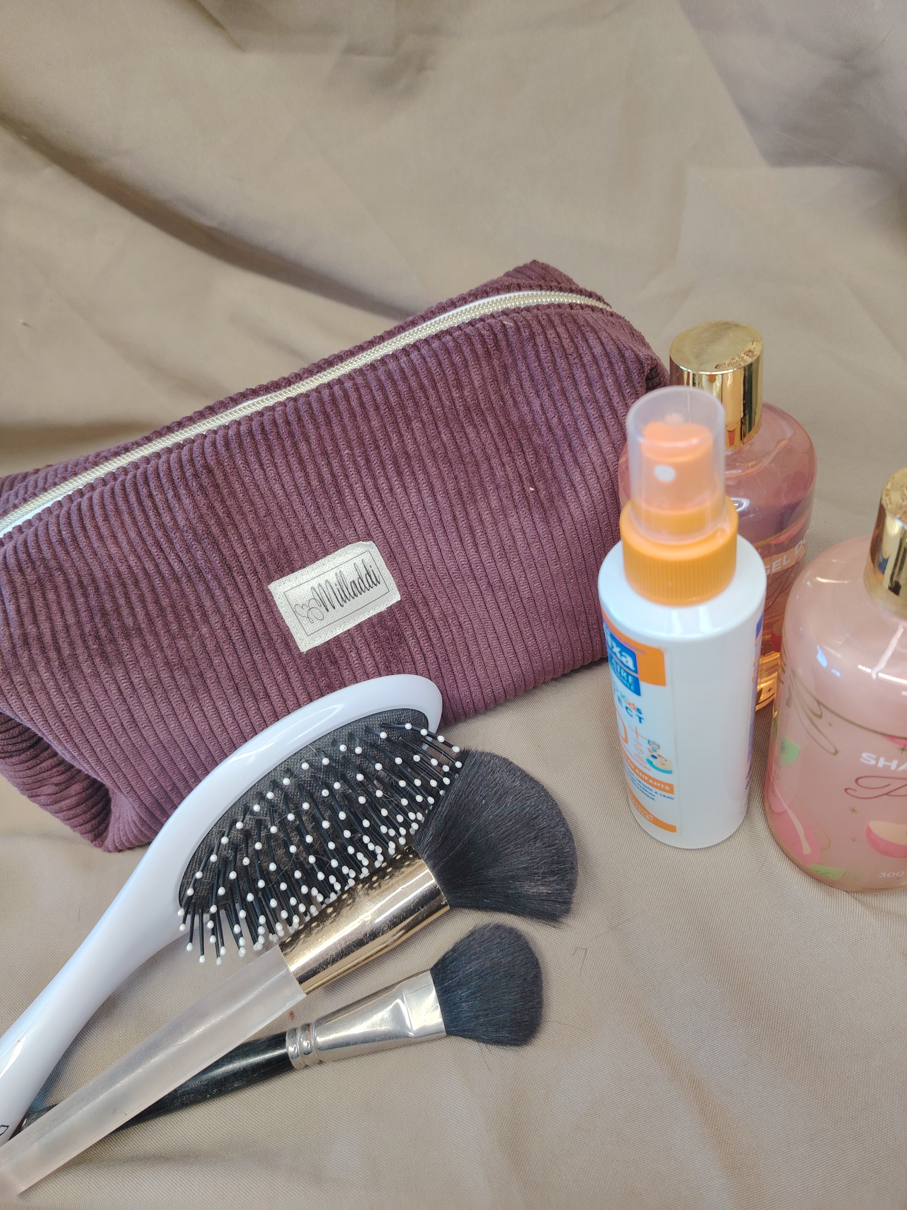 Trousse de Toilette Prune