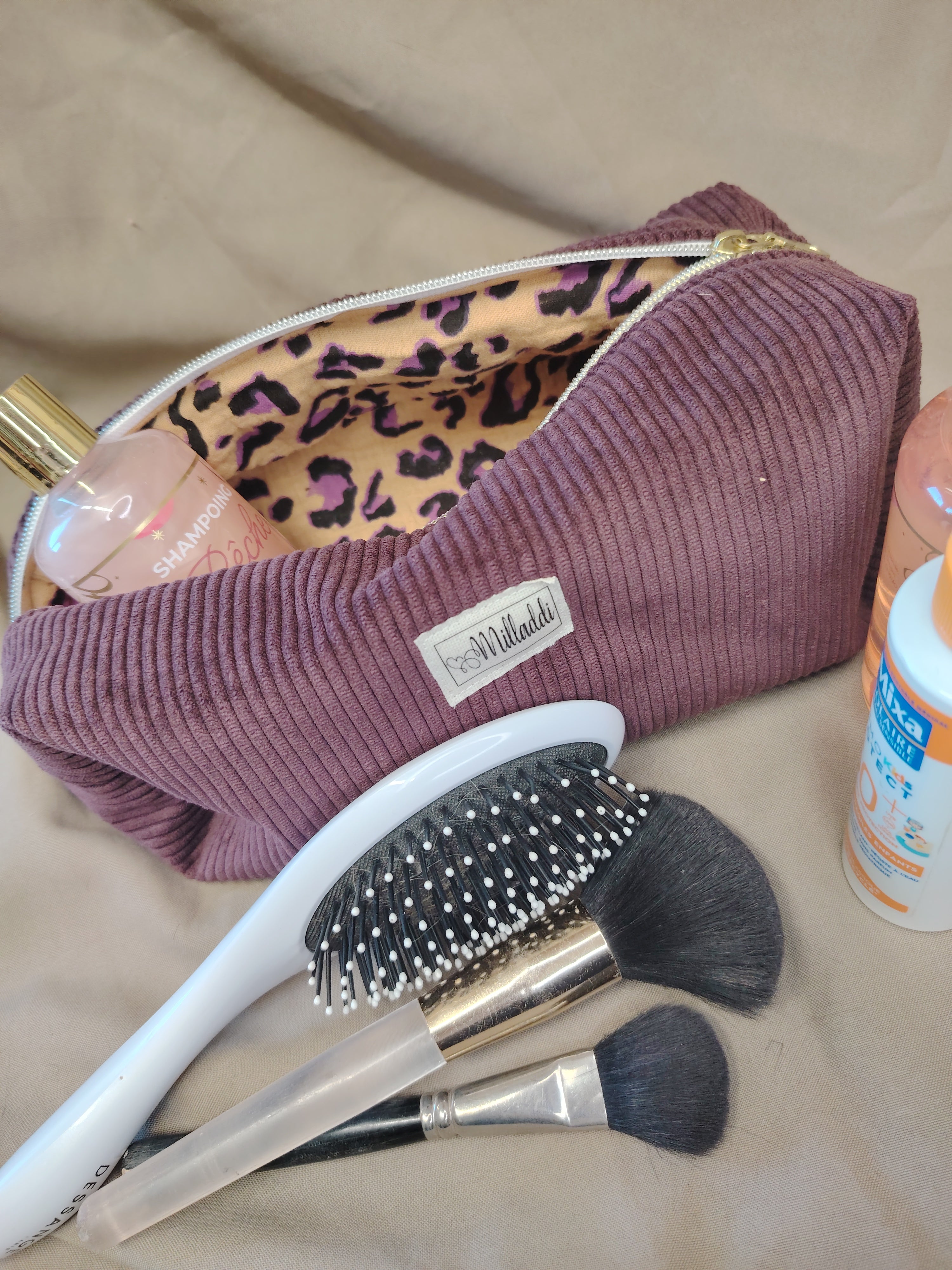 Trousse de Toilette Prune