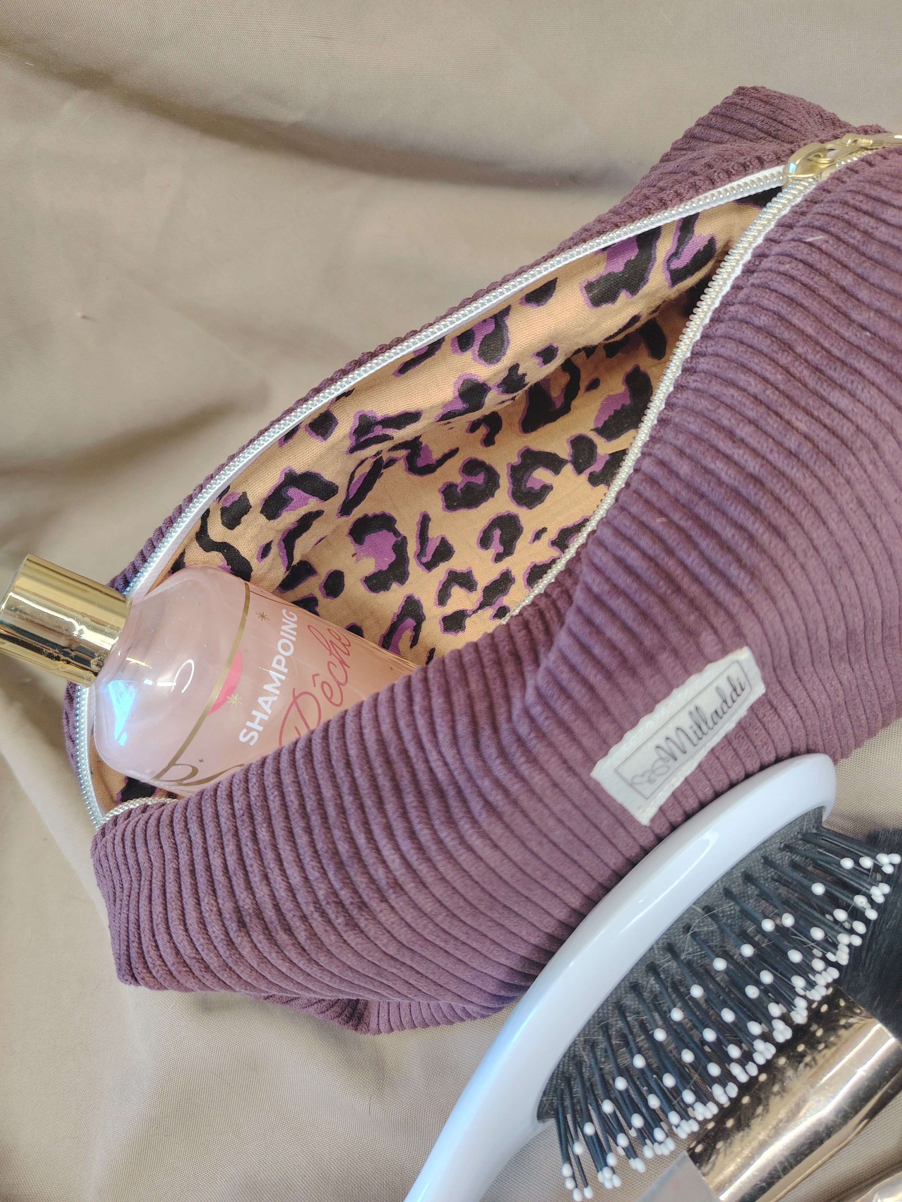 Trousse de Toilette Prune