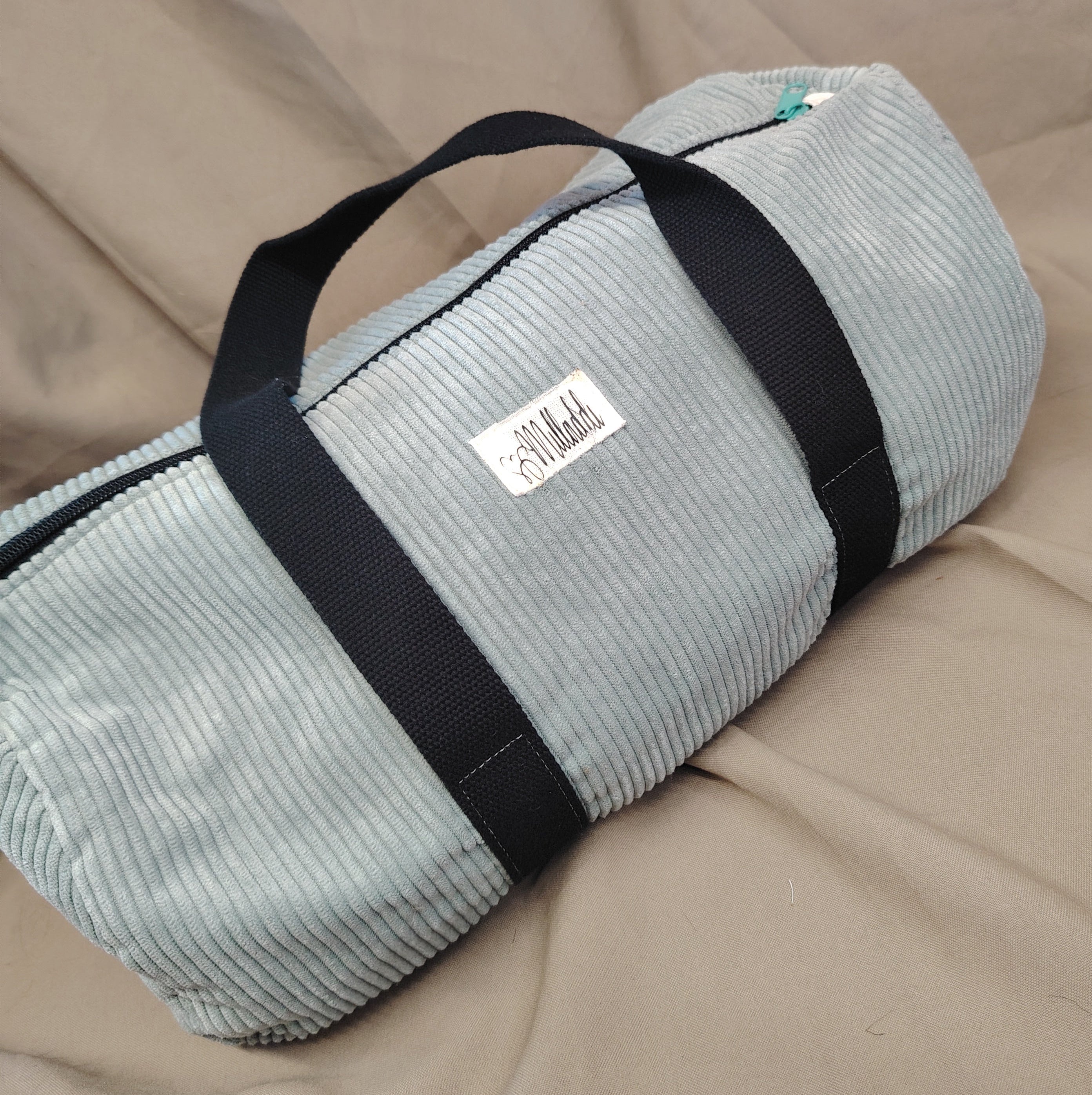 Sac Bowling Bleu lichel