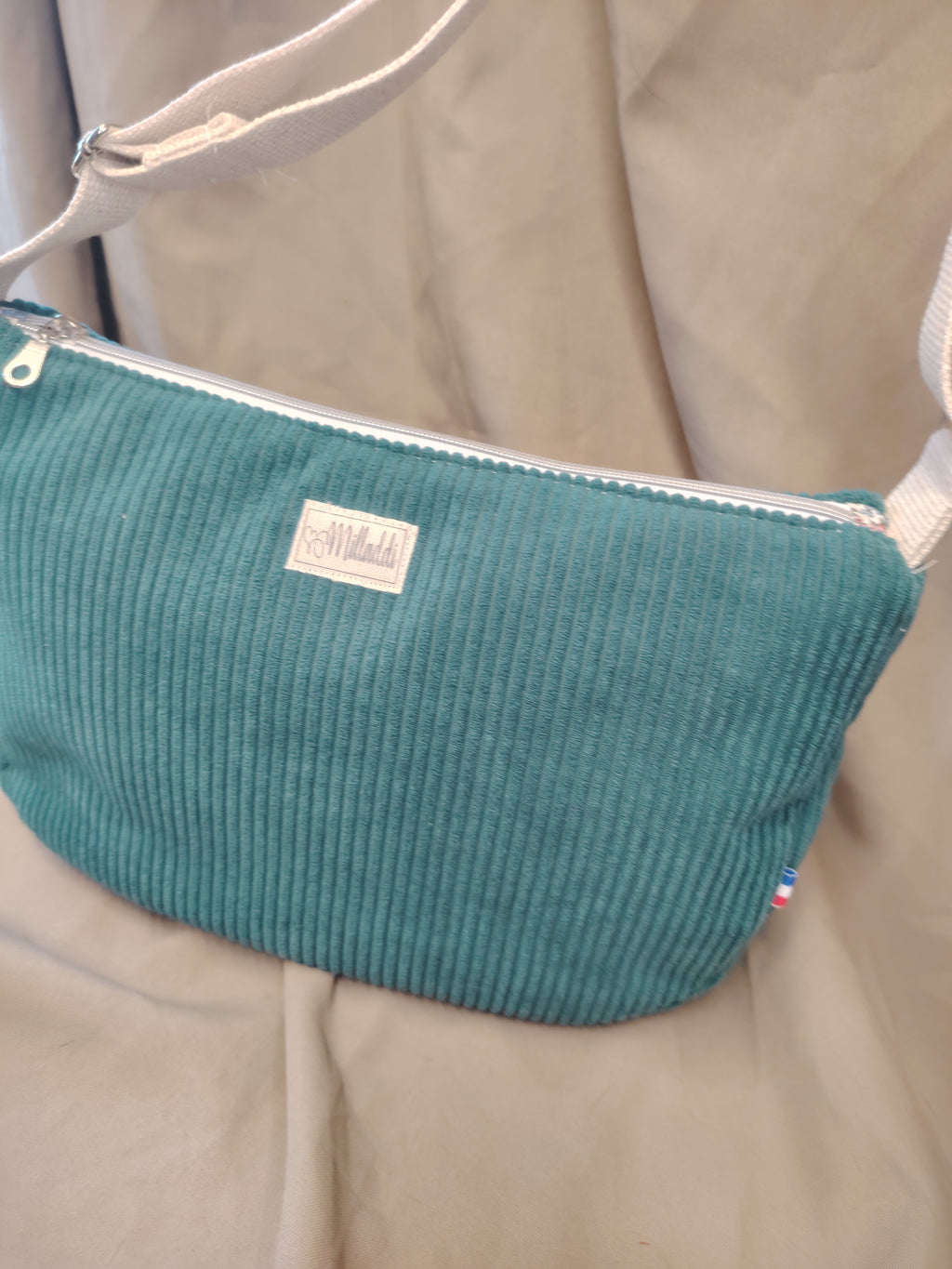 Sac Besace Bleu Canard