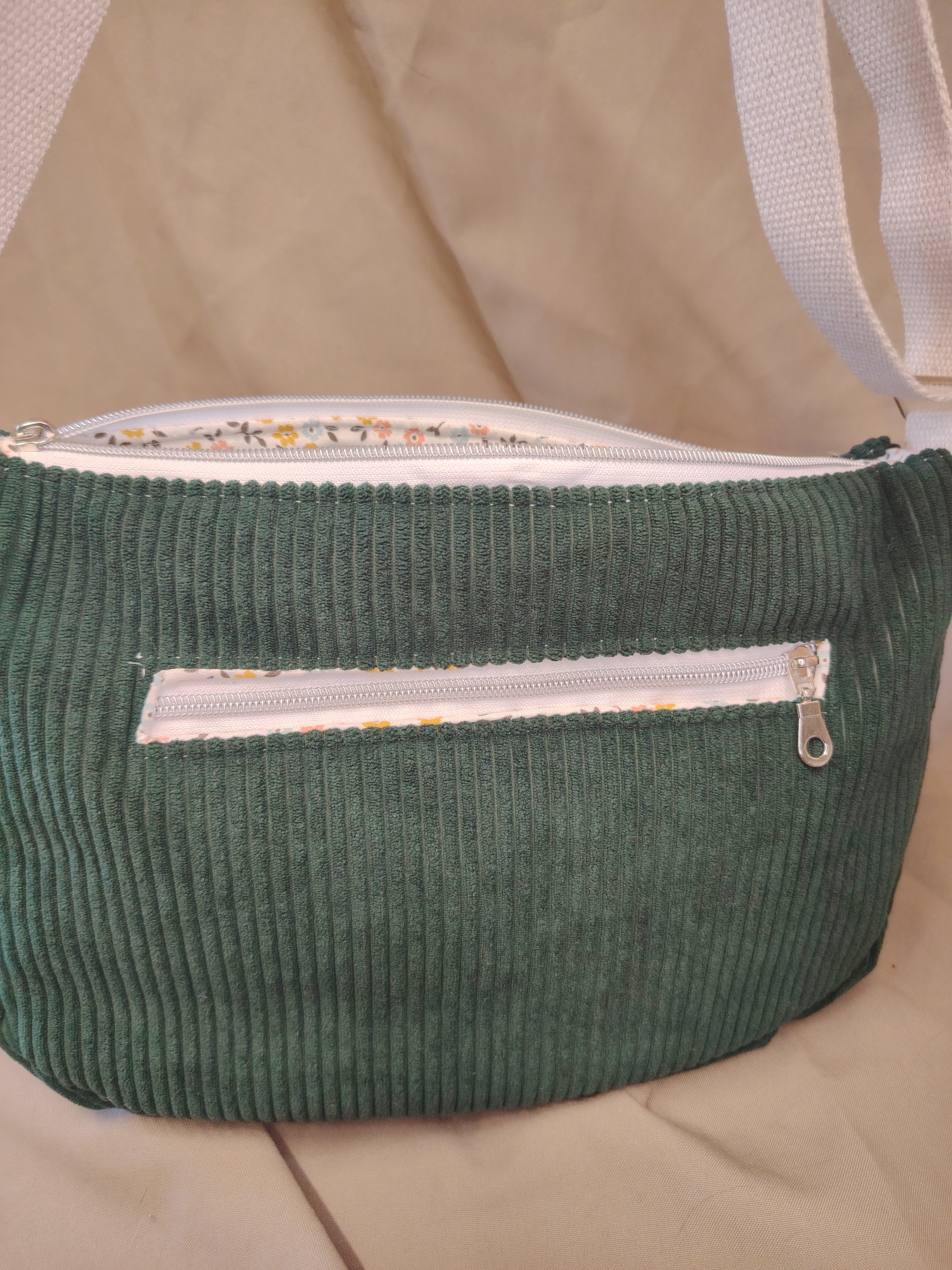 Sac Besace Vert Sapin