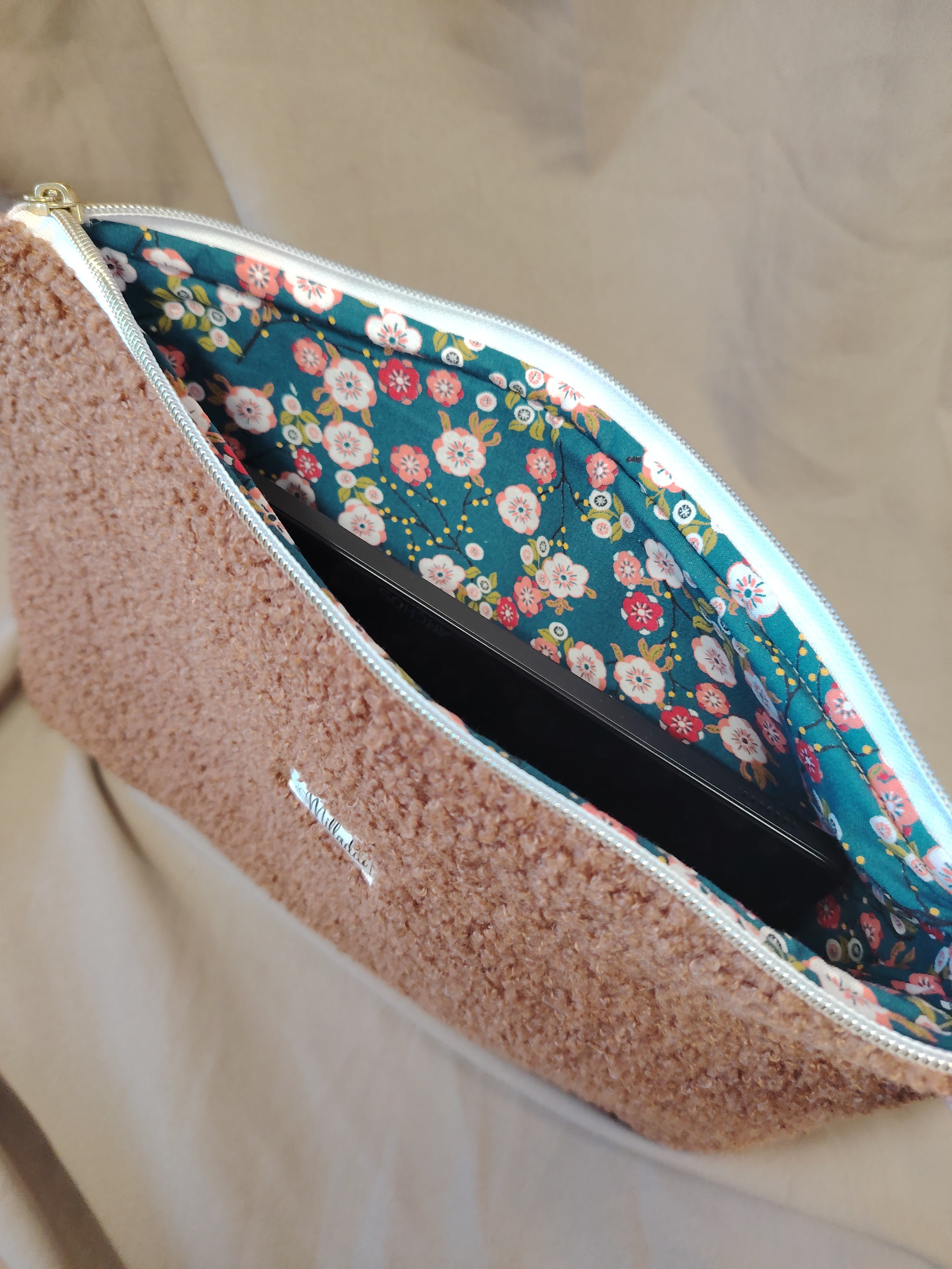 Housse de Tablette Bouclette Cacao