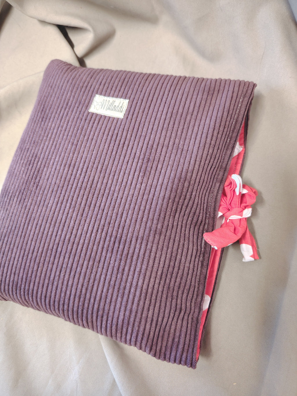 Housse de Livre Broché Prune