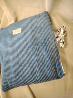 Housse de livre Broché Bleu Denim