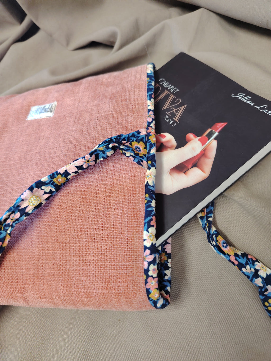 Housse de Livre Broché ABRICOT