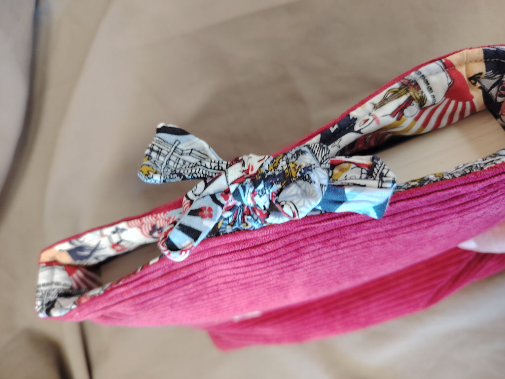 Housse de Livre Broché Lie de Vin