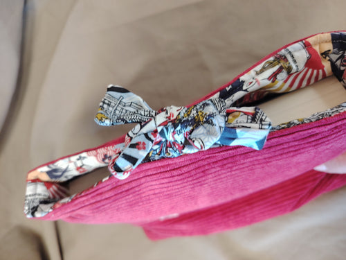 Housse de Livre Broché Lie de Vin