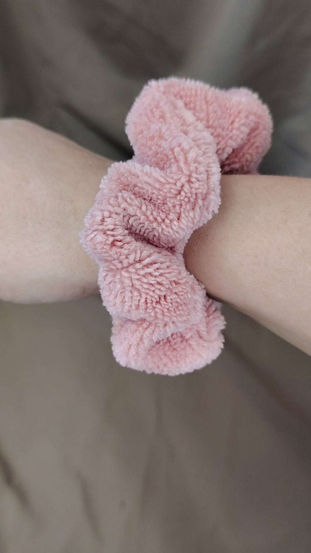 Chouchou en Bambou rose